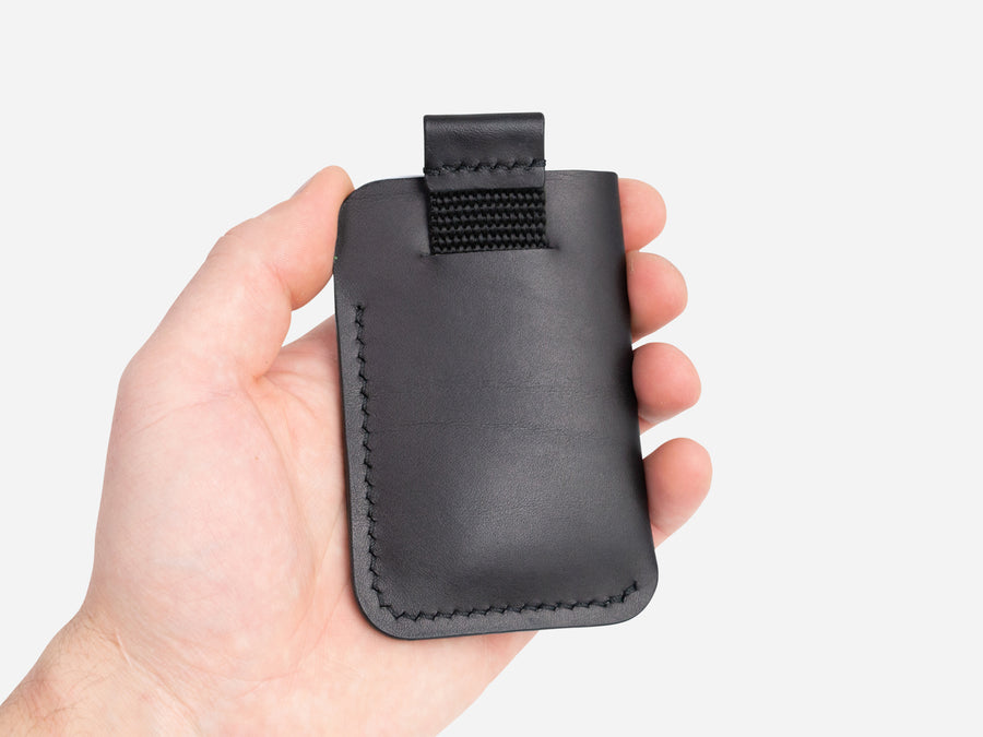 The Anderson Wallet - Black Harness Wickett and Craig