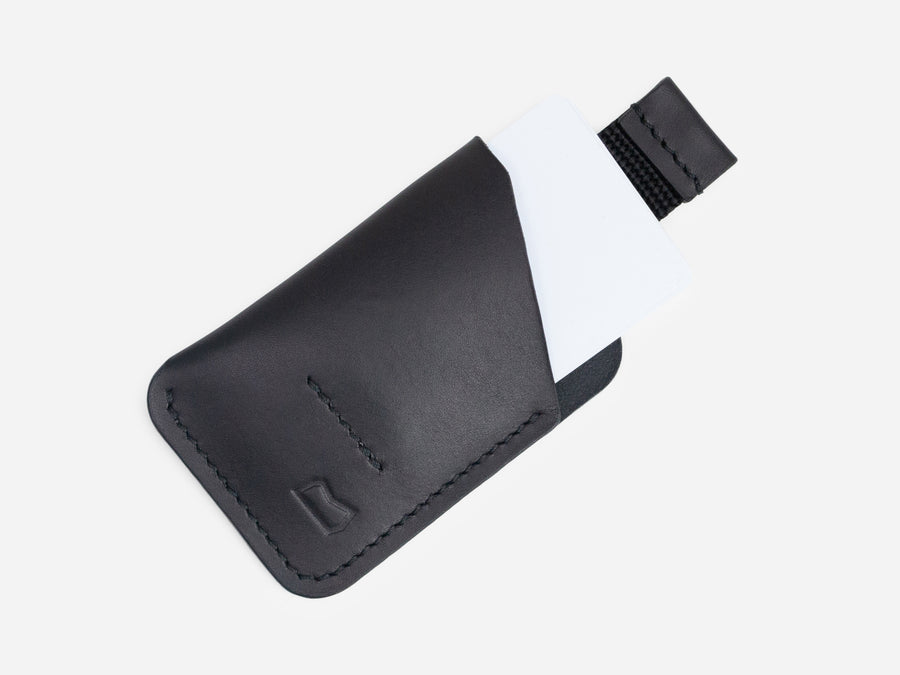 The Anderson Wallet - Black Harness Wickett and Craig