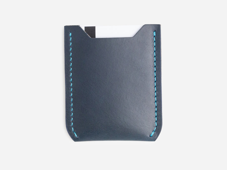 The Grant Wallet - Navy Bridle