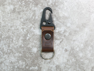 Malcolm Keychain in Brown Chromexcel (Ready to Ship)