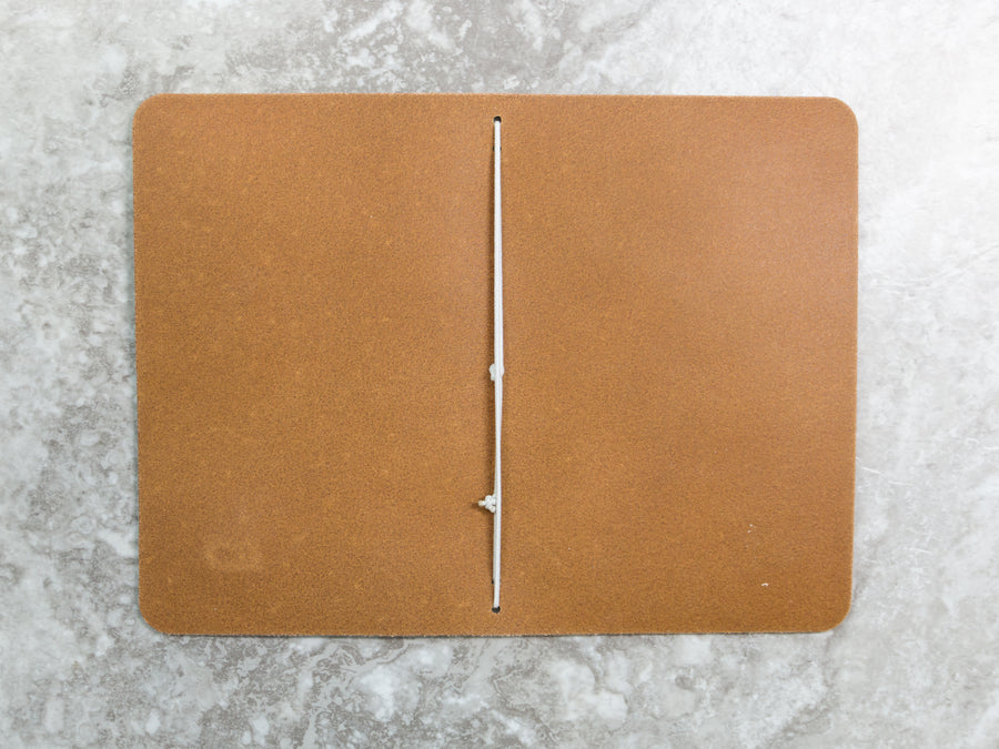 Leather Notebook Cover in Russet Harness (Ready to Ship)