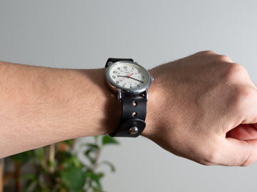 Black Harness Pass-Through Watch Band, 20mm (Ready to Ship)