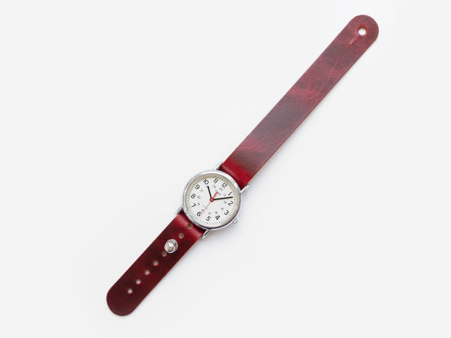Pass-Through Watch Band In Ruby Fuego - Limited Edition