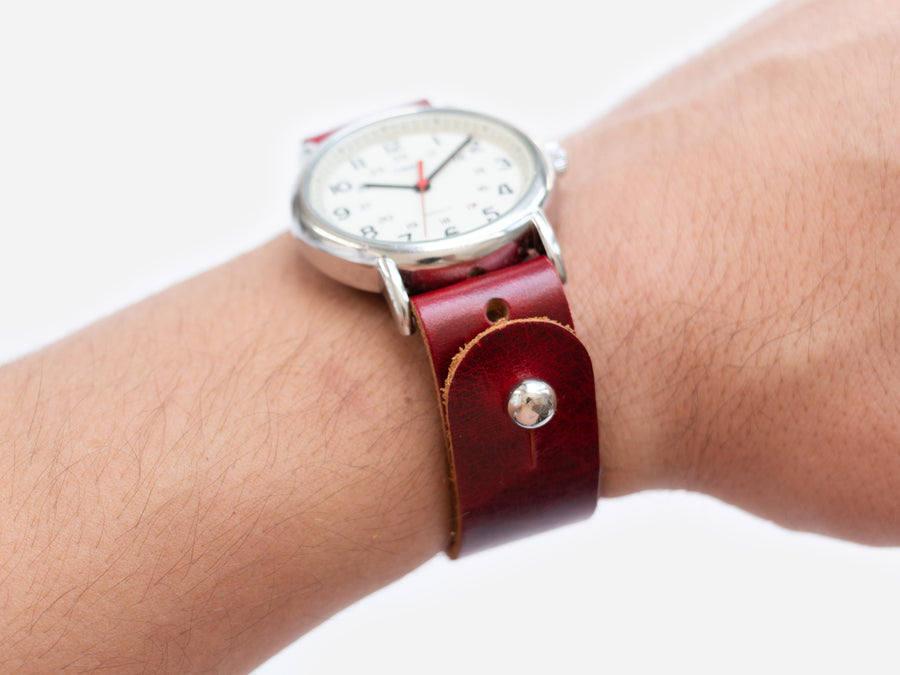 Pass-Through Watch Band In Ruby Fuego - Limited Edition