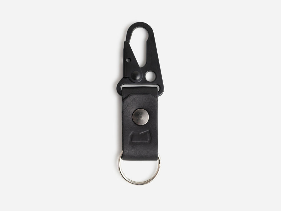 The Malcolm Keychain in Black Harness