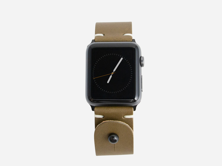 Apple Watch Band - Olive Bridle Wickett and Craig