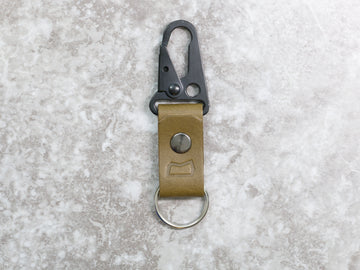 Malcolm Keychain in Olive Bridle (Ready to Ship)